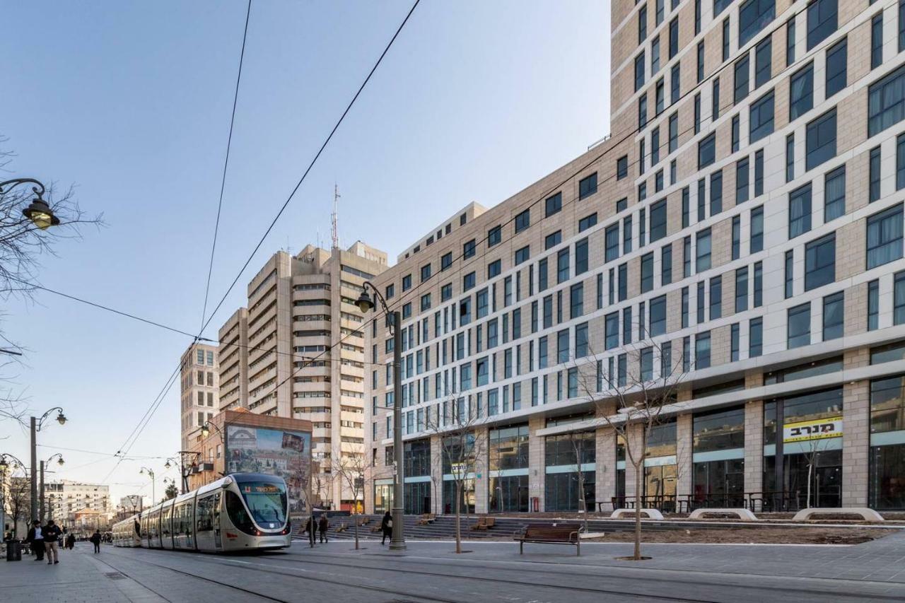 Modern 1Bdr In Central Area Jerusalem Exterior foto