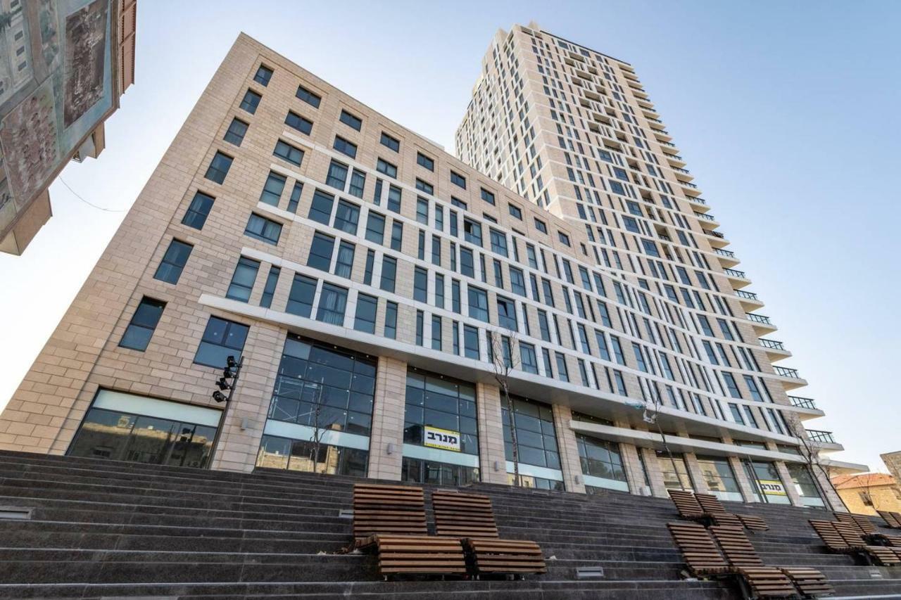 Modern 1Bdr In Central Area Jerusalem Exterior foto